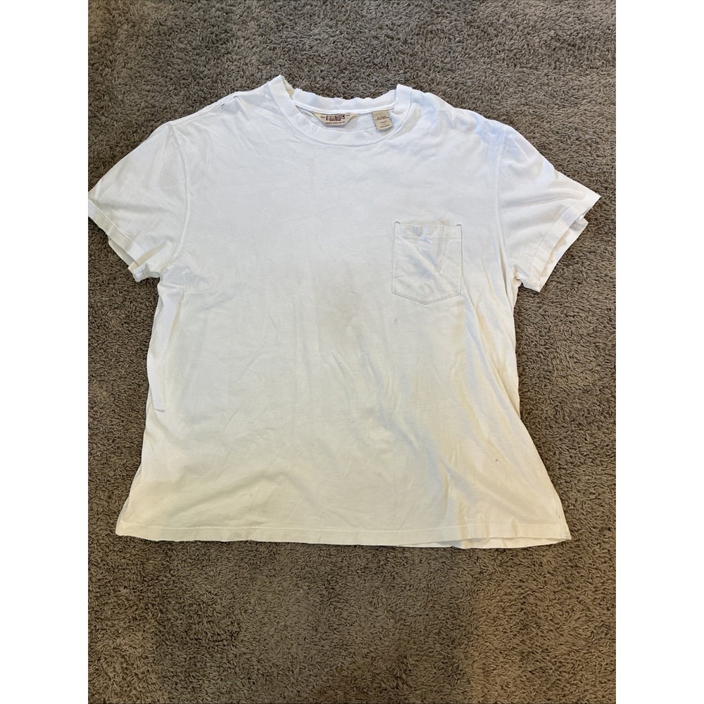 Vintage Big Mac Shirt Short Sleeve White Worn Pocket 2XL JCPenney